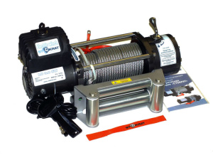 Лебедка автомобильная СТОКРАТ LD 9.0 SW, 4000 кг (9000 lbs), 12V, 5.0 л.с.