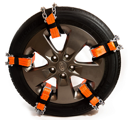 Браслеты противоскольжения СТОКРАТ кроссовер 6 шт комплект