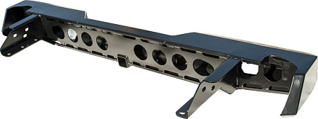 Бампер РИФ задний Nissan Navara D40 с квадратом под фаркоп