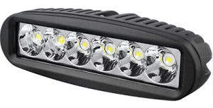 Фара дальнего света РИФ 6" 18W LED