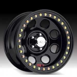 Диск колесный стальной 15x8, 6x139.7 черный с бэдлоком (BeadLock)