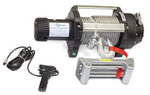 Лебедка  индустриальная СТОКРАТ HD 18.5 WP, 12 Вольт