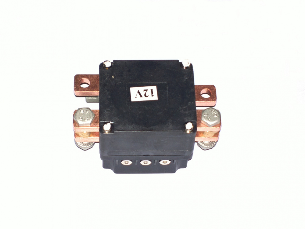 Соленоид (контактор) для автомобильных лебедок СТОКРАТ серии HD (с серими номерами 23 и далее) 12V 500A