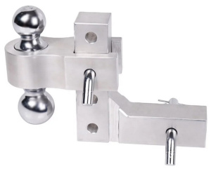 Переходник регулируемый для установки фаркопа, 2 шара - 2" и 2.5/16"