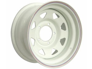 Диск колесный стальной штампованный ORW 87W, 5x139.7, 16x8, ET-25, ЦО 110, белый