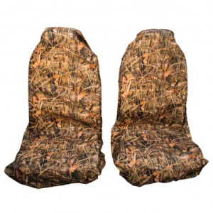 Комплект грязезащитных чехлов на передние сиденья HARD камуфляж