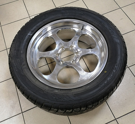 Комплект из 5 колесных дисков Centerline 6x139.7 ET12 в сборе с шинами TOYO PROXES 305/50R20