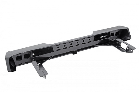 Бампер РИФ задний Toyota Hilux 2015+ с квадратом под фаркоп