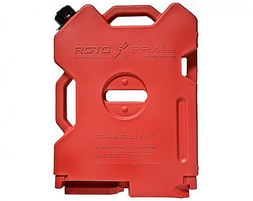 Канистра Rotopax (Ротопакс) для бензина - красная, полиэтиленовая, 2 галлона (7,6л)