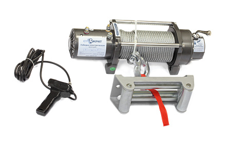 Лебедка автомобильная СТОКРАТ SD 8.0 SW, 12V, 5.5 л.с.
