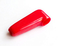 Изолятор из мягкого пластика на клемму силового провода лебедки (красный)