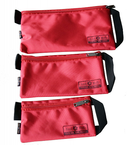 Комплект из трех сумок (170X290) Красные. 